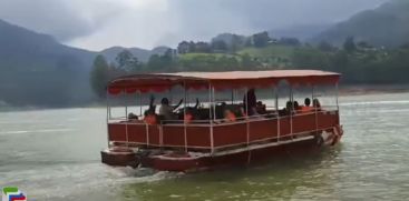 Boat trip for 20 people; First electric boat service started at Mattupetti Dam