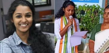 nikhitha joby is the youngest panchayath member in kerala 