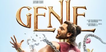 The first look poster of Jayam Ravi film 'Genie' is out