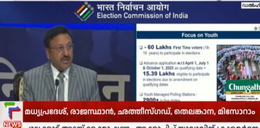 ELECTION COMMISSION OF INDIA ANNOUNCES DATE