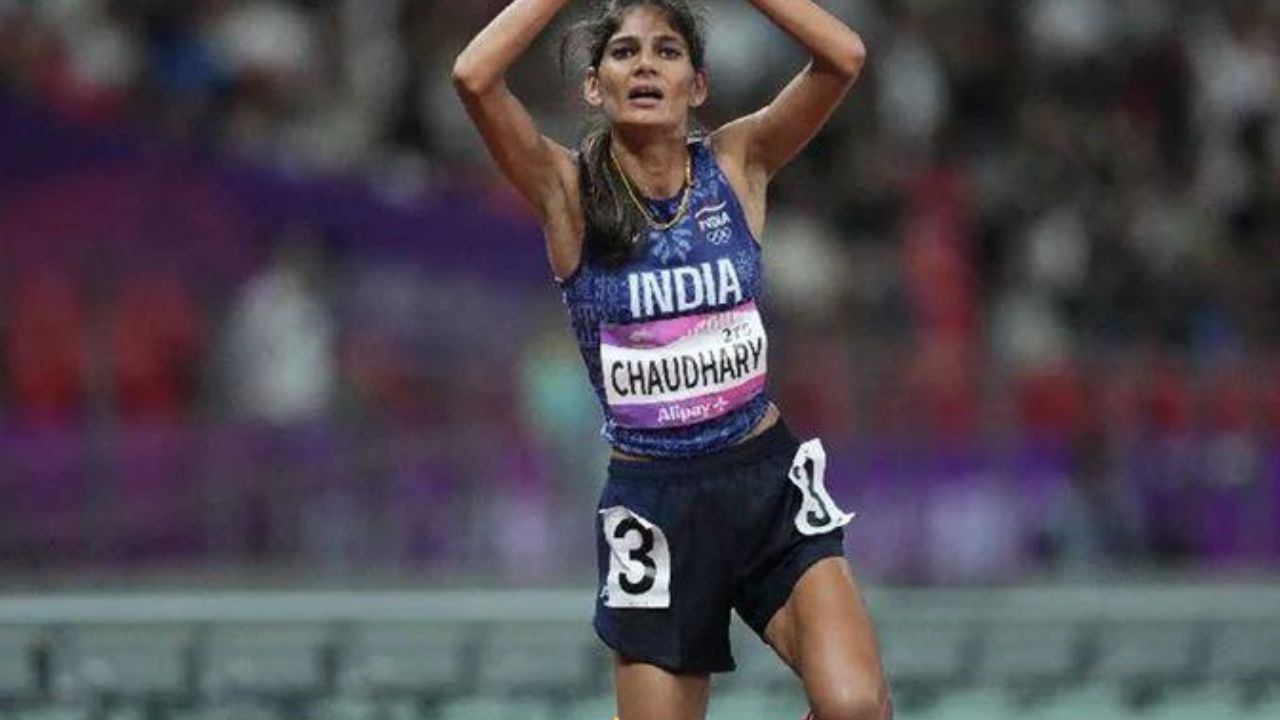 SECOND GOLD FOR PARUL CHOUDHARY/