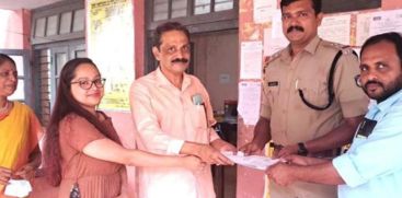 Keralavision Ex Director and Daughter hand over land worth lakhs to a charitable trust for free