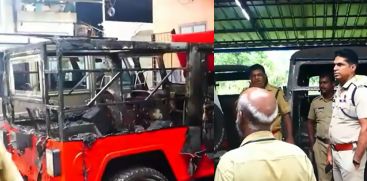 Fire at Workshop in Thrissur