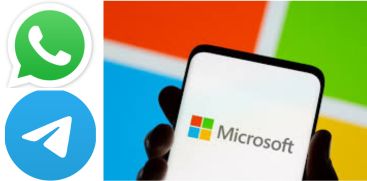 Microsoft warns WhatsApp and Telegram users