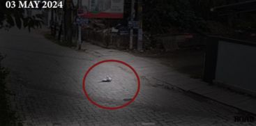 A newborn baby was thrown to death in Kochi;CCTV footage shot from the flat outside