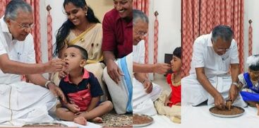 kerala cm and governor write first letters at cliff house