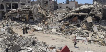 Israeli attack; 210 people were killed in the refugee camp in Gaza last day 