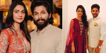 Allu Arjun,Sneha Reddy