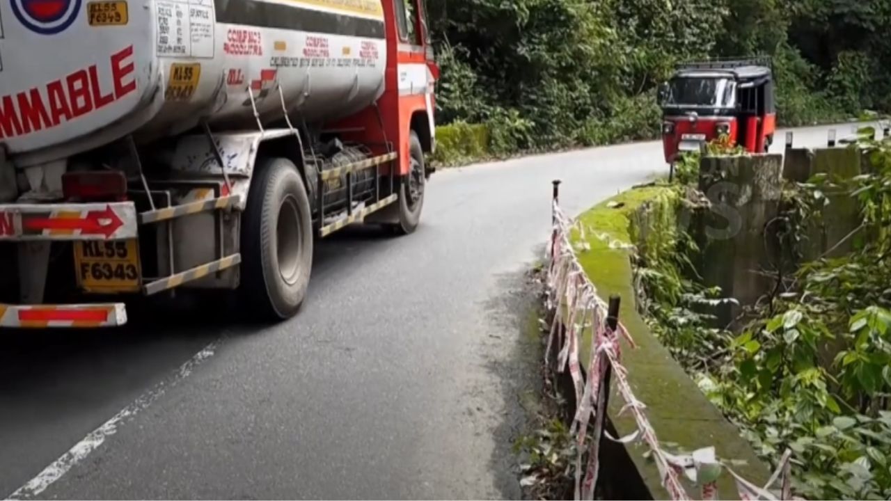 Road renovation in Neriyamangalam