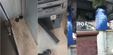 atm theft attempt near highcourt kochi