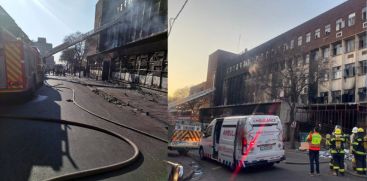 HUGE FIRE BROKE OUT AT SOUTH AFRICA BUILDING 52 DEAD