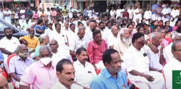 LDF workers organized a public meeting in Adimali, Idukki in solidarity with the Delhi strike