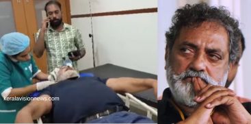 actor joy mathew car caught up with accident