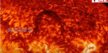 Scientists say that the Sun's magnetic field is going to reverse direction