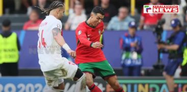 Portugal defeated Turkey by three goals in the Euro Cup