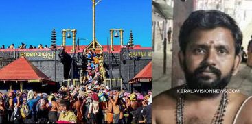 Sabarimala shanthi’s assistant collapsed and died