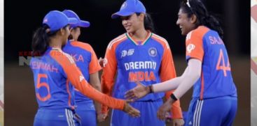 India in the semi-finals of the Asia Cup Women's T20