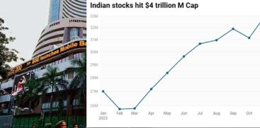 Indian markets hit historic $4 trn market cap milestone for the first time