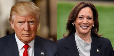 Donald Trump and kamala harris