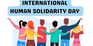 Today is the International Day of Human Solidarity