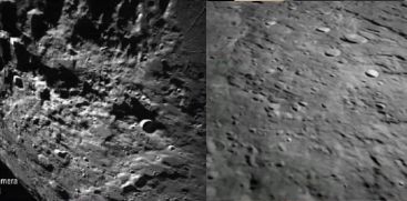  ISRO revealed moon images captured by lander chandrayaan 3