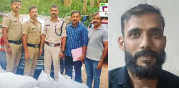 Abu Bakar Siddique arrested with prohibited tobacco products in Kasaragod Kumbala