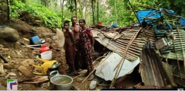 Heavy damage due to wind and rain in Pathanamthitta