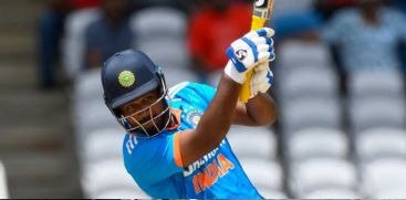 SANJU SAMSON HITS CENTURY