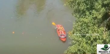 middle age women  jumped into the river from Thrissur Karuvannur Valiyapalam