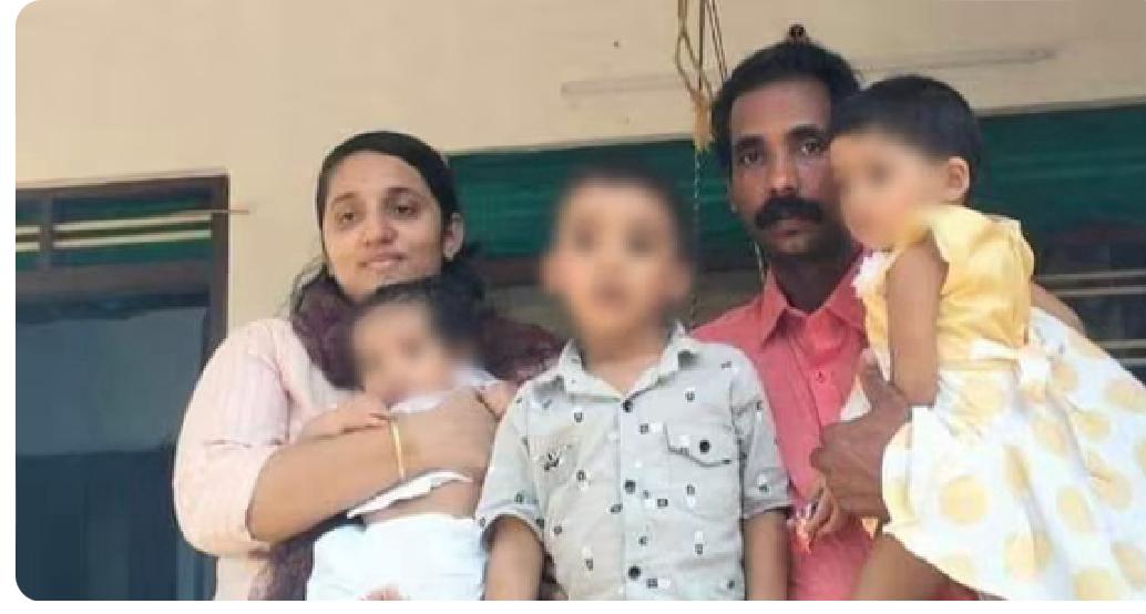 Five members of a family were found dead in Pala Puvarani.