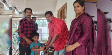 A four-and-a-half-year-old boy's earnings from the trap help those affected by the disaster in Wayanad