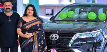 TOYOTTA FORTUNER BUYED BY SHAJU SREEDHAR