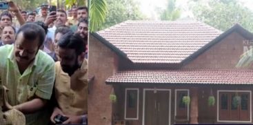 The house built for movie shooting was handed over to the needy family