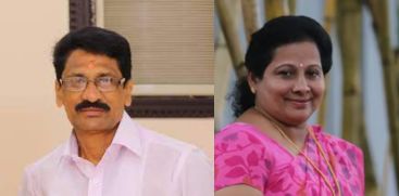 Thampanoor Satheesh and Padmini Thomas joined BJP