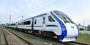  Passenger in   Vande Bharat train  Toilet 