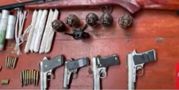 Manipur Police Seize Over 14 Weapons