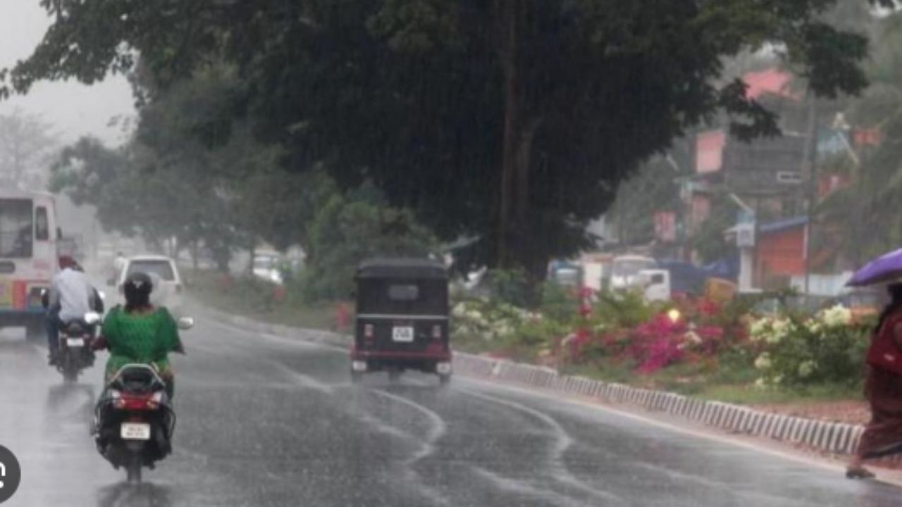 heavy rain alert in five districts 