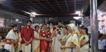 Actor Jayaram's daughter Malavika Jayaram got married