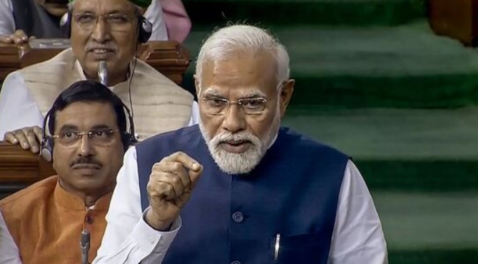 PM Modi IN PARLIAMENT 