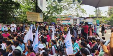 Nurses Strike at Thrissur 