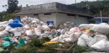 
Garbage collected by Harita Karma Sena at Kanjikuzhi has stopped