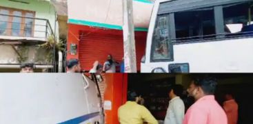 ksrtc bus hit maveli store