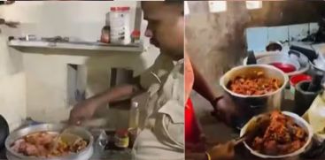 Cooking at Police station,video viral,IG Sought explanation