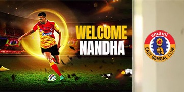 Nandakumar will Play In Red And Gold Brigade 