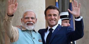 Prime Minister Narendra Modi in France