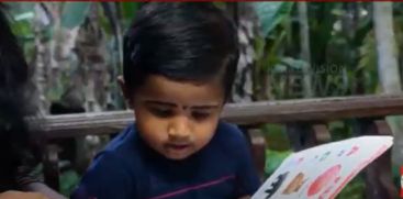 A one-and-a-half-year-old boy won the India Book of Record 