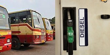 Irregularity in supplying diesel to Nedumangad KSRTC