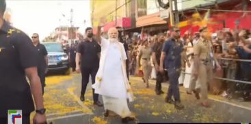 Prime Minister Narendra Modi's Roadshow today in Palakkad