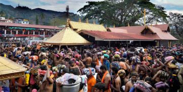 Long Queues at Sabarimala Temple