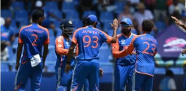 India's second consecutive victory in the Super Eight match in the Twenty20 World Cup